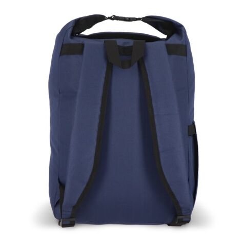 R-PET 600D Rolltop-Rucksack 20L Dunkelblau | ohne Werbeanbringung | Nicht verfügbar | Nicht verfügbar