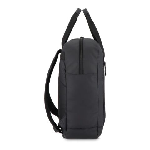 PU-beschichteter R-PET 600D Rucksack 27,5 x 12 x 37,5 cm 12 l Schwarz
