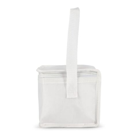 R-PET 6 Dosen-Kühltasche Non Woven 20x 13 x 12,5cm 75g/m² Weiss