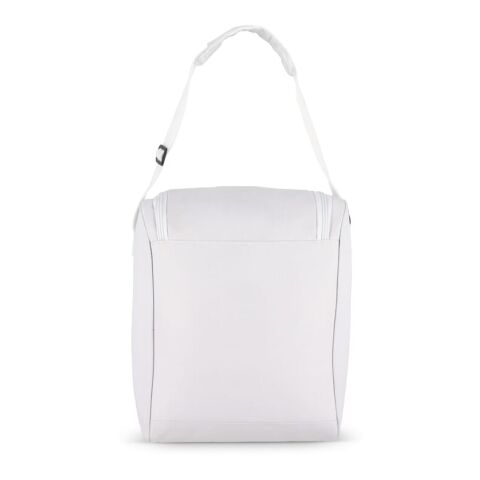 R-PET 600D Kühltasche 26 x 19 x 34cm 13L Weiss | ohne Werbeanbringung | Nicht verfügbar | Nicht verfügbar