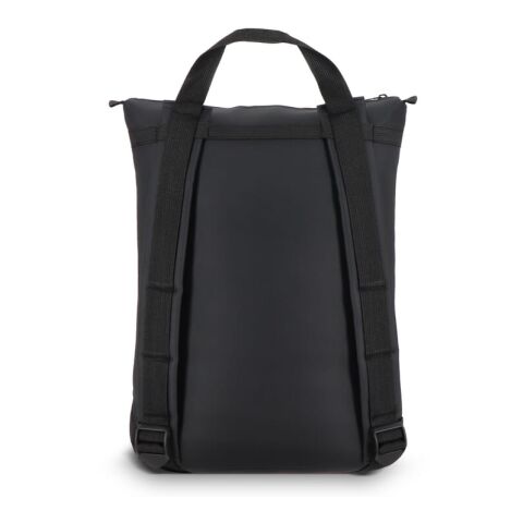 rPET 600D Navi Laptop-Rucksack 36 x 40 x 10 cm Schwarz | ohne Werbeanbringung | Nicht verfügbar | Nicht verfügbar