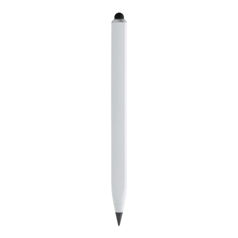 Eon Infinity Multitasking Stift aus RCS recycelt. Aluminium weiß | ohne Werbeanbringung | Nicht verfügbar | Nicht verfügbar