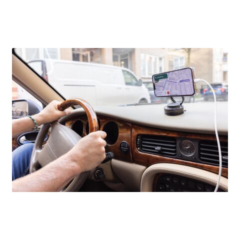 Terra 360 Universal-Handyhalter aus RCS rec. Kunststoff schwarz-grau | ohne Werbeanbringung | Nicht verfügbar | Nicht verfügbar