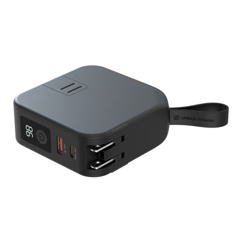 Urban Vitamin Saratoga 5-in-1 universal Charger schwarz | ohne Werbeanbringung | Nicht verfügbar | Nicht verfügbar