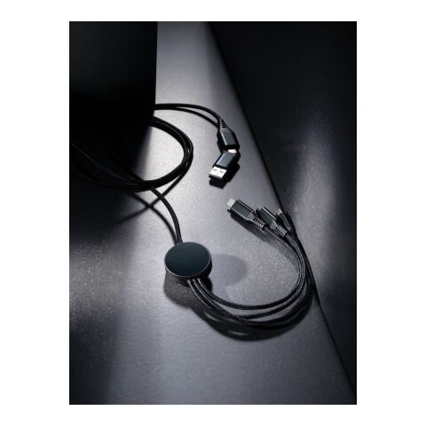 Terra 120cm 6-in-1-Kabel aus RCS recyceltem Aluminium grau | ohne Werbeanbringung | Nicht verfügbar | Nicht verfügbar