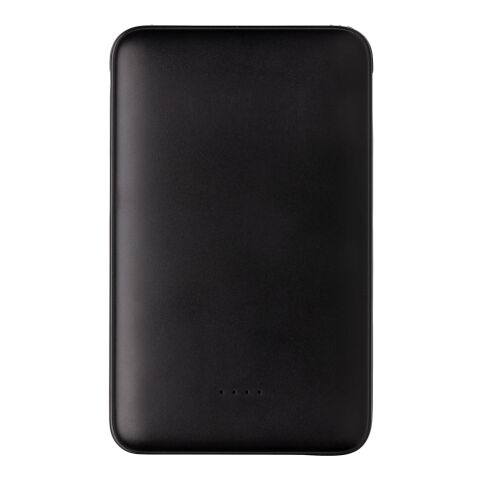 5.000 mAh Powerbank mit integriertem Kabel schwarz | ohne Werbeanbringung | Nicht verfügbar | Nicht verfügbar