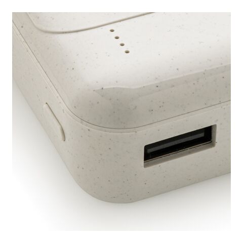 10.000 mAh Powerbank aus RCS Standard recyceltem Kunststoff weiß | ohne Werbeanbringung | Nicht verfügbar | Nicht verfügbar