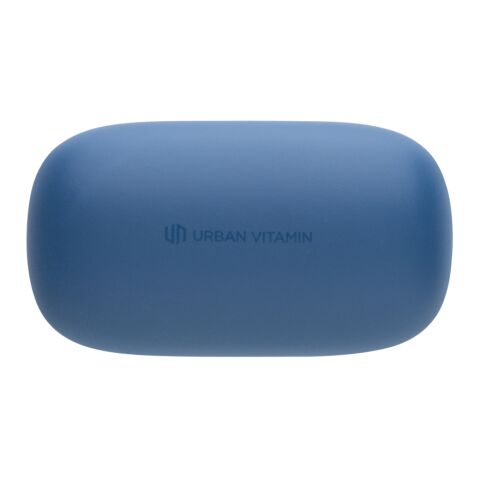 Urban Vitamin Palm Springs ENC Ohrhörer aus RCS recyceltem Plastik blau | ohne Werbeanbringung | Nicht verfügbar | Nicht verfügbar