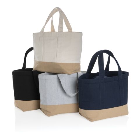 Impact Aware™ 285g/m² ungefärbte rCanvas-Kühltasche marineblau | ohne Werbeanbringung | Nicht verfügbar | Nicht verfügbar