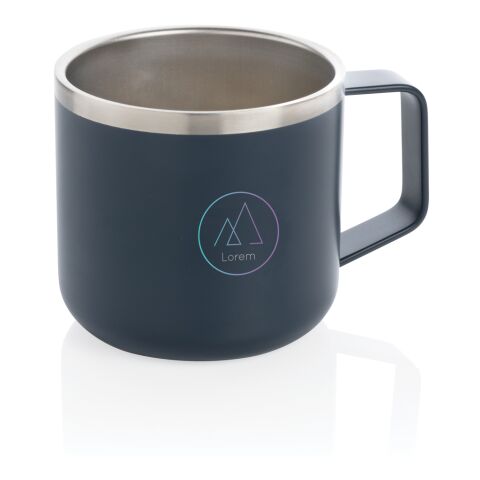 Stainless-Steel Camping-Tasse blau | ohne Werbeanbringung | Nicht verfügbar | Nicht verfügbar