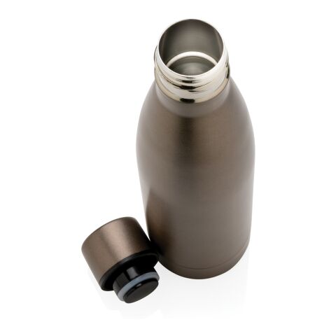 RCS recycelte Stainless Steel Solid Vakuum-Flasche braun | ohne Werbeanbringung | Nicht verfügbar | Nicht verfügbar | Nicht verfügbar