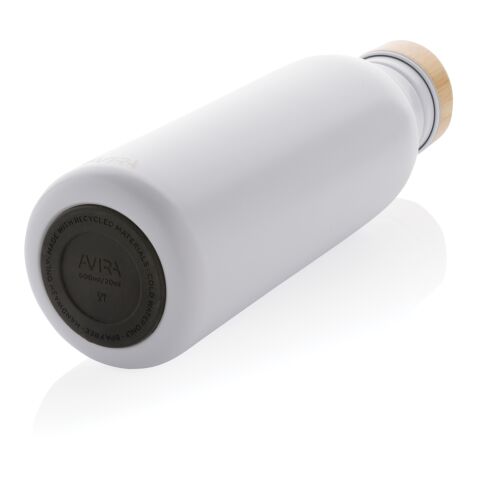 Avira Alcor 600ml Wasserflasche aus RCS rec. Stainless-Steel weiß | ohne Werbeanbringung | Nicht verfügbar | Nicht verfügbar