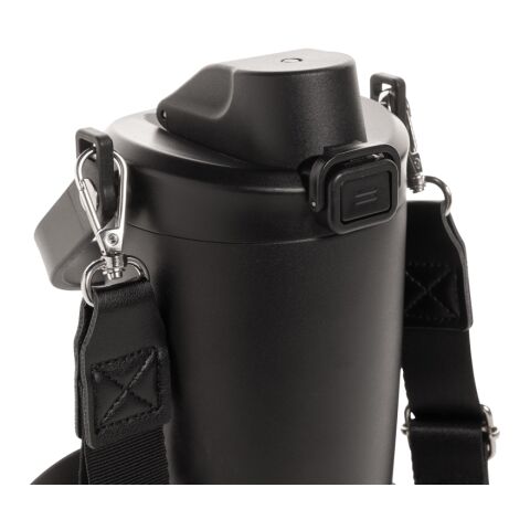 Avira Ayala Crossbody Duosip Becher aus RCS rec. Stahl schwarz | ohne Werbeanbringung | Nicht verfügbar | Nicht verfügbar