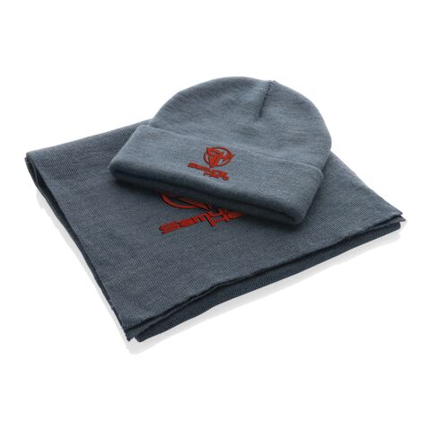 Elles AWARE™ Polylana® Schal 180x30cm blau | ohne Werbeanbringung | Nicht verfügbar | Nicht verfügbar | Nicht verfügbar