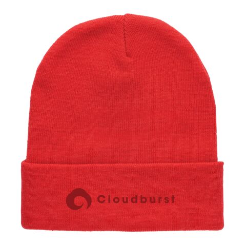 Impact Polylana® bequeme Beanie mit AWARE™ Tracer Sattes Rot