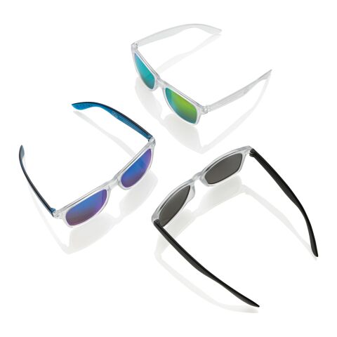 Gleam Sonnenbrille aus RCS rec. PC mit verspiegelten Gläsern weiß | ohne Werbeanbringung | Nicht verfügbar | Nicht verfügbar