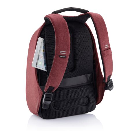 Bobby Hero Regular Anti-Diebstahl-Rucksack rot-schwarz | ohne Werbeanbringung | Nicht verfügbar | Nicht verfügbar