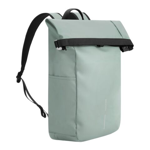 Urban wasserabweisender Anti-Diebstahl Rucksack Iceberg green-schwarz | ohne Werbeanbringung | Nicht verfügbar | Nicht verfügbar