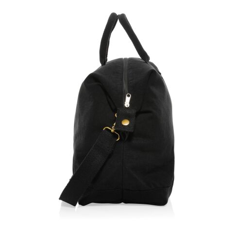 Kezar AWARE™ 500g/m² Wochenendtasche aus recyceltem Canvas schwarz