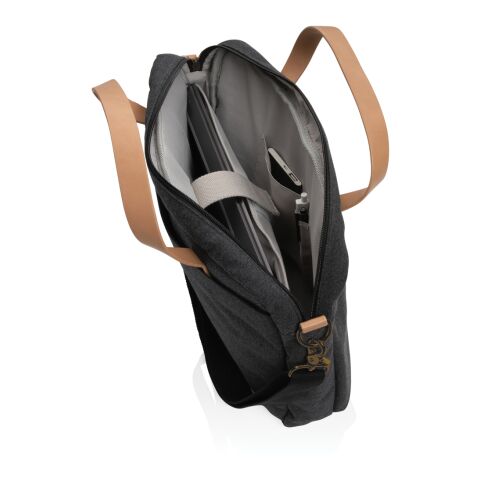 Impact AWARE™ 16 oz. rCanvas Laptop-Tasche schwarz | ohne Werbeanbringung | Nicht verfügbar | Nicht verfügbar | Nicht verfügbar