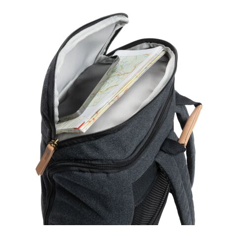 Impact AWARE™ 16 oz. rCanvas 15" Laptop-Rucksack schwarz | ohne Werbeanbringung | Nicht verfügbar | Nicht verfügbar | Nicht verfügbar