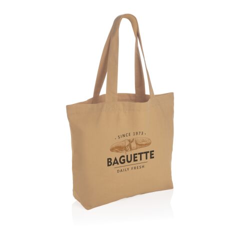Impact Aware™ 240g/m² rcCanvas Shopper + Tasche, ungefärbt braun | ohne Werbeanbringung | Nicht verfügbar | Nicht verfügbar | Nicht verfügbar