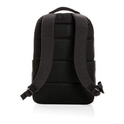 Swiss Peak Brooke AWARE™ 15,6&quot; Laptop-Rucksack aus rPET schwarz | ohne Werbeanbringung | Nicht verfügbar | Nicht verfügbar | Nicht verfügbar
