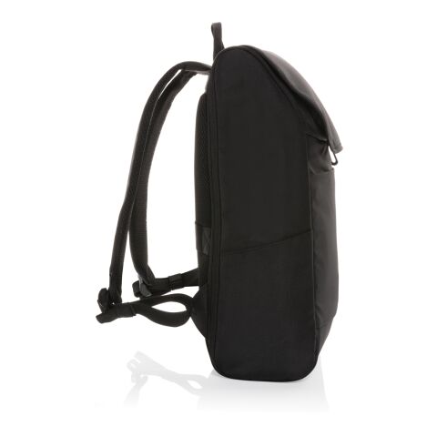 Swiss Peak Fern AWARE™ RPET 15,6&quot; Rucksack mit Allover-Zip schwarz | ohne Werbeanbringung | Nicht verfügbar | Nicht verfügbar | Nicht verfügbar
