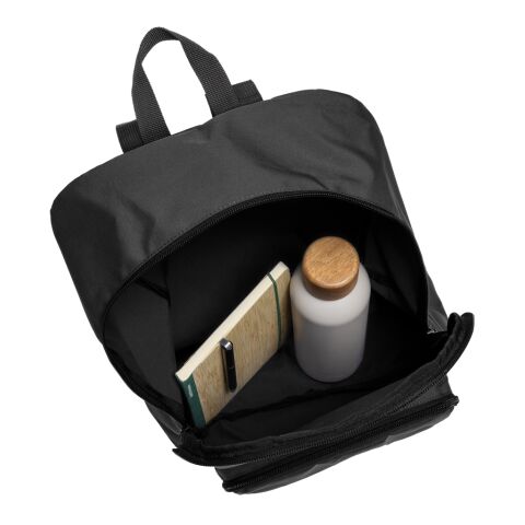 Dillon AWARE™ RPET faltbarer klassischer Rucksack schwarz | ohne Werbeanbringung | Nicht verfügbar | Nicht verfügbar | Nicht verfügbar