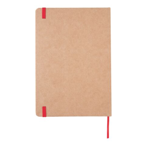 Nachhaltiges A5 Notizbuch rot | ohne Werbeanbringung | Nicht verfügbar | Nicht verfügbar