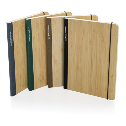 Scribe A5 Notibuch aus FSC Bambus braun | ohne Werbeanbringung | Nicht verfügbar | Nicht verfügbar