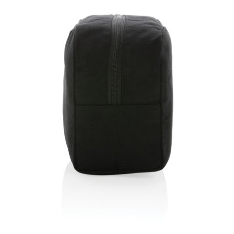 Impact Aware™ 285g/m² Kosmetiktasche aus ungefärbtem Canvas schwarz | ohne Werbeanbringung | Nicht verfügbar | Nicht verfügbar | Nicht verfügbar
