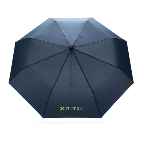 20.5&quot; Impact AWARE™ RPET 190T Mini-Schirm marineblau | ohne Werbeanbringung | Nicht verfügbar | Nicht verfügbar