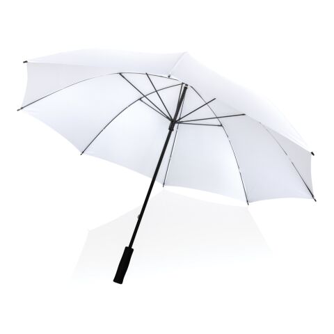 30" Impact AWARE™ RPET 190T Stormproof-Schirm weiß | ohne Werbeanbringung | Nicht verfügbar | Nicht verfügbar