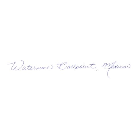 Waterman HEMISPHERE BLACK Stift silber