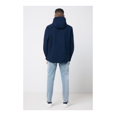 IQONIQ Makalu Herren Softshelljacke aus recyceltem Polyester navy blau | L | ohne Werbeanbringung | Nicht verfügbar | Nicht verfügbar | Nicht verfügbar