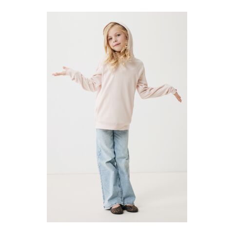 Iqoniq Yengo KidsHoodie mit Seitentaschen aus rec. Baumwolle wolkenrosa | 11-12 | ohne Werbeanbringung | Nicht verfügbar | Nicht verfügbar | Nicht verfügbar