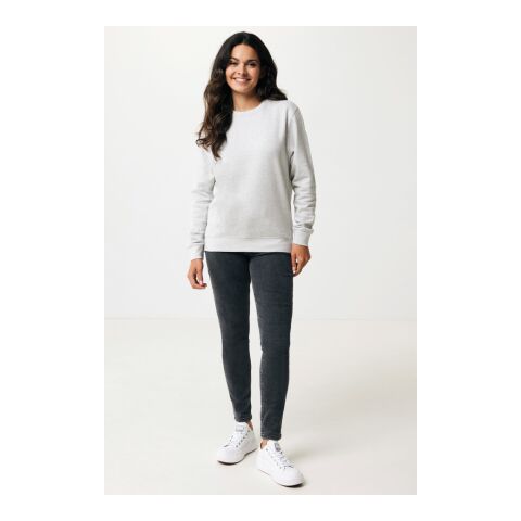 Iqoniq Etosha Lightweight Sweater aus recycelter Baumwolle ungefärbte helles Grau | XL | ohne Werbeanbringung | Nicht verfügbar | Nicht verfügbar | Nicht verfügbar