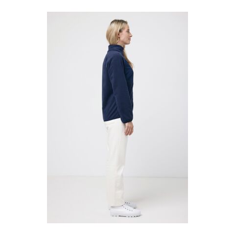 Iqoniq Talung Mikrofleece Jacke aus recyceltem Polyester navy blau | XXS | ohne Werbeanbringung | Nicht verfügbar | Nicht verfügbar | Nicht verfügbar
