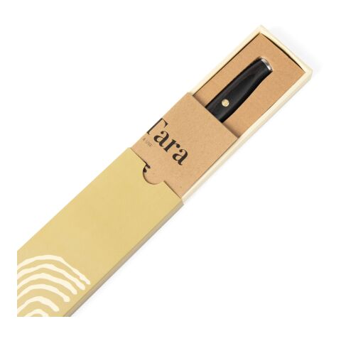 VINGA Tara Schälmesser aus RCS recyceltem Stahl Stahl-schwarz | ohne Werbeanbringung | Nicht verfügbar | Nicht verfügbar