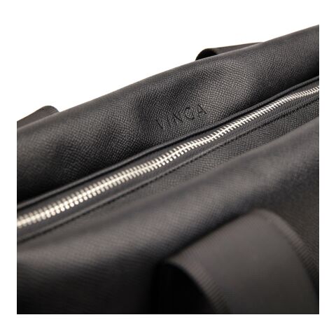 VINGA Bermond Tragetasche aus RCS recyceltem PU schwarz | ohne Werbeanbringung | Nicht verfügbar | Nicht verfügbar