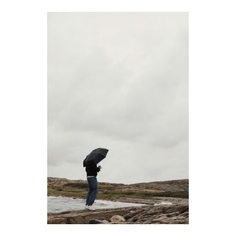 VINGA Baltimore AWARE™ RPET 21“ Regenschirm schwarz | ohne Werbeanbringung | Nicht verfügbar | Nicht verfügbar