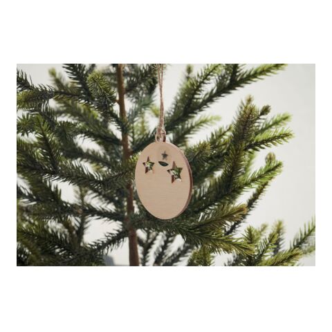 Weihnachtsschmuck Kugel holzfarben | ohne Werbeanbringung | Nicht verfügbar | Nicht verfügbar | Nicht verfügbar