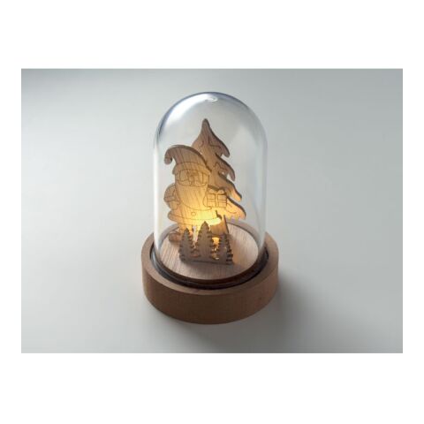 Weihnachtsdekoration mit LED holzfarben | ohne Werbeanbringung | Nicht verfügbar | Nicht verfügbar