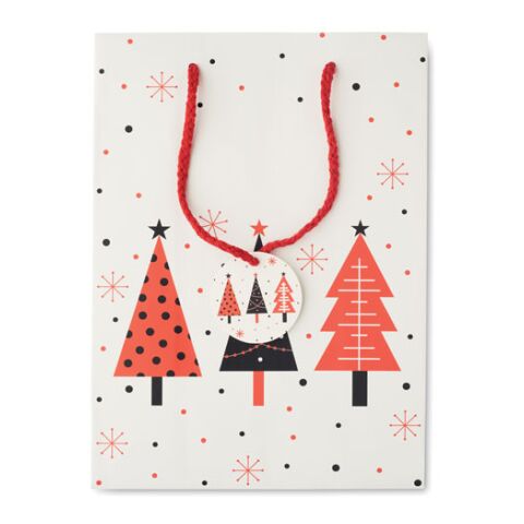 Geschenkpapiertüte, medium weiß | ohne Werbeanbringung | Nicht verfügbar | Nicht verfügbar