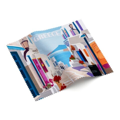 POLYCLEAN Brillentuch im Polybeutel, All-Inclusive-Paket 4C-Digitaldruck | 15 x 15 cm