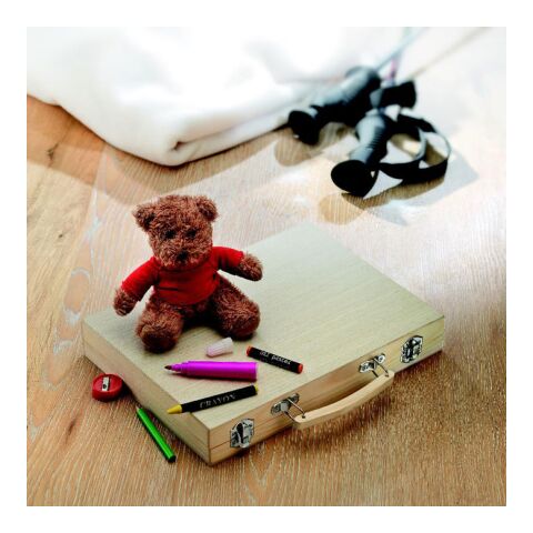 Malkoffer holzfarben | ohne Werbeanbringung | Nicht verfügbar | Nicht verfügbar | Nicht verfügbar