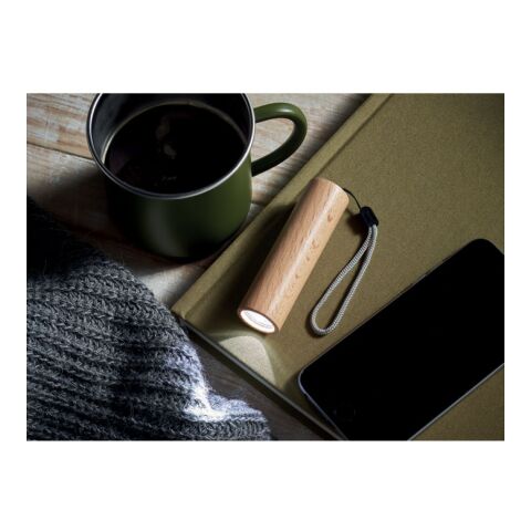 LED -Taschenlampe holzfarben | ohne Werbeanbringung | Nicht verfügbar | Nicht verfügbar