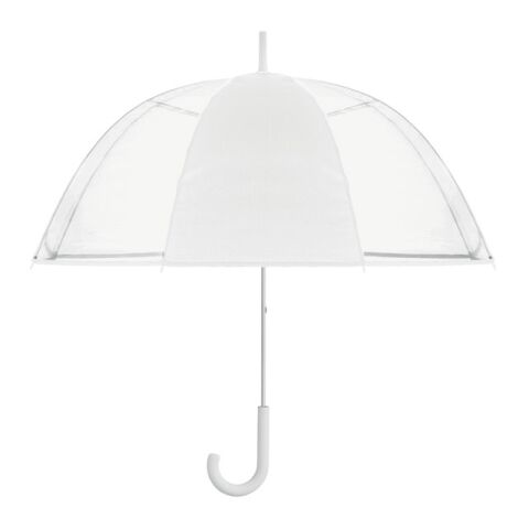 30" Regenschirm weiß