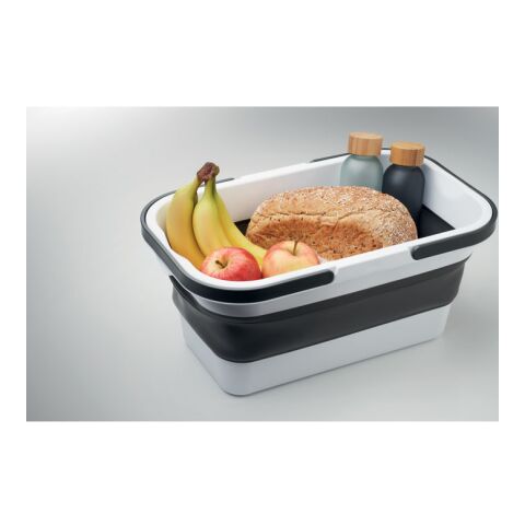 Picknickkorb Silikon weiß | ohne Werbeanbringung | Nicht verfügbar | Nicht verfügbar